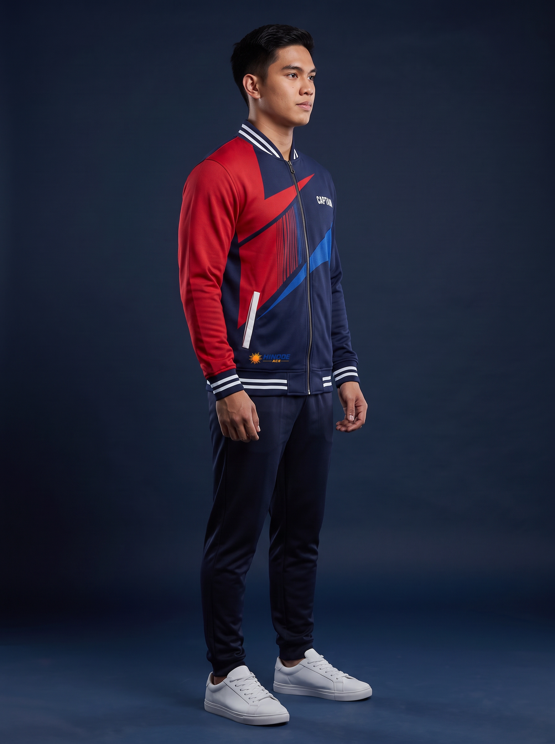 Custom corporate jacket right side